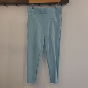Betabrand Blue Skinny Pants